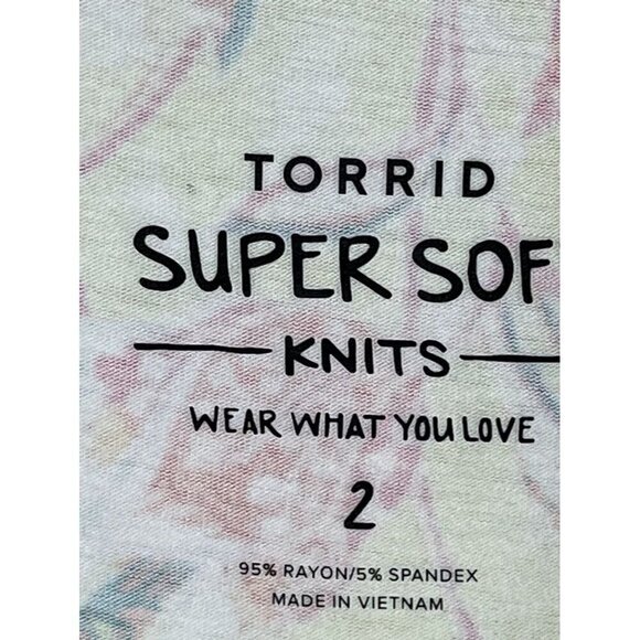 Torrid Floral Tank Top 2X Yellow Boho Euro Summer Ruffle Feminine Western Preppy - Picture 2 of 10